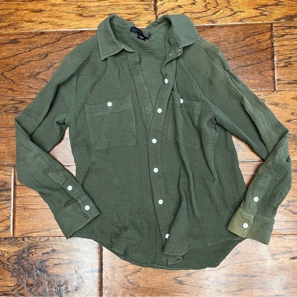 Sanctuary boyfriend button‎ down shirt